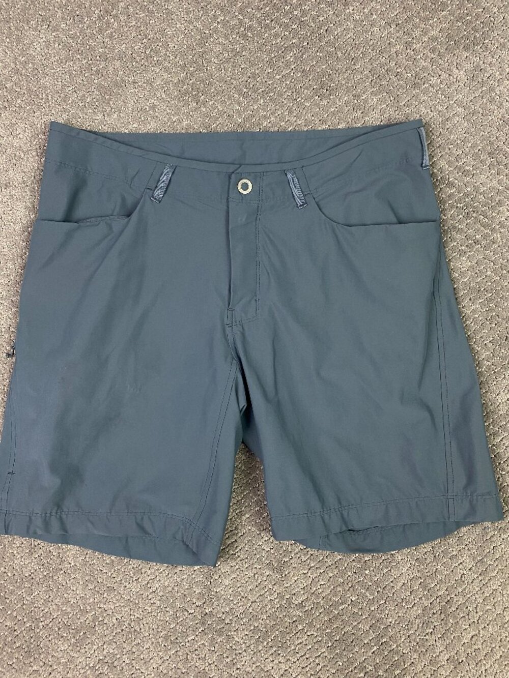 Arc'teryx Creston Shorts Men's 33 Slate Blue Gray 8" Hiking Outdoor Arcteryx